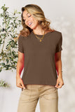 Round Neck Short Sleeve Tee *Multiple Color Options*