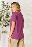 Round Neck Short Sleeve Tee *Multiple Color Options*