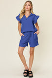 Textured Top and Shorts Set *Multiple Color Options*