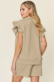 Textured Top and Shorts Set *Multiple Color Options*