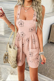 Flower Overalls With Pockets *Multiple Color Options*