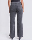 Dream High-Rise 90s Straight Side-Slit Jean