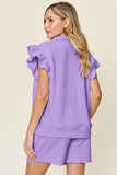 Textured Top and Shorts Set *Multiple Color Options*