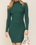 Green Envy Sweater Dress