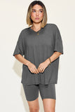 Relaxed Fit Drop Shoulder Set *Multiple Color Options*