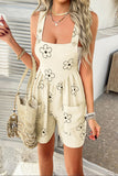 Flower Overalls With Pockets *Multiple Color Options*