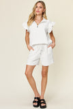 Textured Top and Shorts Set *Multiple Color Options*