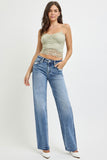 RISEN Full Size High Rise Straight Leg Jeans