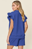 Textured Top and Shorts Set *Multiple Color Options*