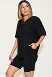 Relaxed Fit Drop Shoulder Set *Multiple Color Options*