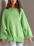 Side Slit Long Sleeve Sweater *Multiple Color Options*