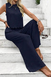 Tie Back Top and Pants Set *Multiple Color Options*