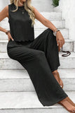 Tie Back Top and Pants Set *Multiple Color Options*