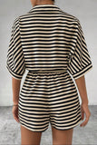 Tie Waist Striped Romper *Multiple Color Options*