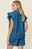 Textured Top and Shorts Set *Multiple Color Options*