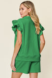 Textured Top and Shorts Set *Multiple Color Options*