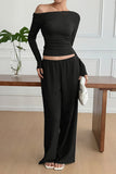Long Sleeve Top and Pants Set *Multiple Color Options*
