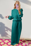 Textured Top and Pants Set *Multiple Color Options*