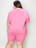 Relaxed Fit Drop Shoulder Set *Multiple Color Options*