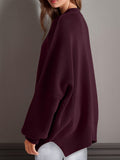 Side Slit Long Sleeve Sweater *Multiple Color Options*