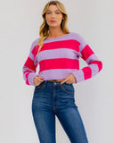 Candy Crush Cropped Sweater