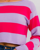 Candy Crush Cropped Sweater