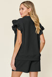 Textured Top and Shorts Set *Multiple Color Options*