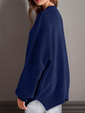 Side Slit Long Sleeve Sweater *Multiple Color Options*