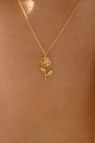 Rose Pendant Necklace *Multiple Color Options*