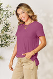 Round Neck Short Sleeve Tee *Multiple Color Options*