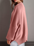 Side Slit Long Sleeve Sweater *Multiple Color Options*