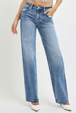 RISEN Full Size High Rise Straight Leg Jeans