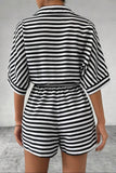 Tie Waist Striped Romper *Multiple Color Options*