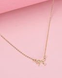 Bow Babe Mini Pendant Necklace