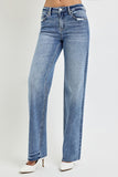 RISEN Full Size High Rise Straight Leg Jeans