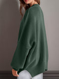 Side Slit Long Sleeve Sweater *Multiple Color Options*