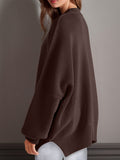 Side Slit Long Sleeve Sweater *Multiple Color Options*
