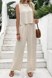 Tie Back Top and Pants Set *Multiple Color Options*