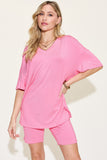 Relaxed Fit Drop Shoulder Set *Multiple Color Options*