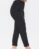 Y.M.I. Dream Paperbag Waist Mom Jean