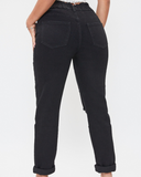 Y.M.I. Dream Paperbag Waist Mom Jean
