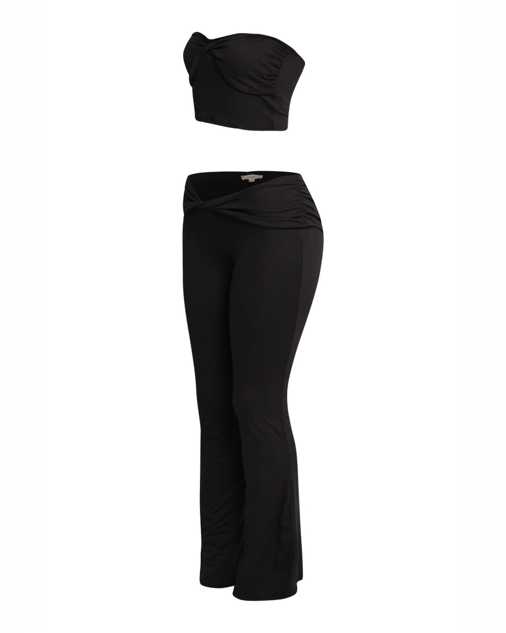 Dark Mode Tube Top and Pant Set