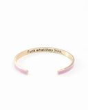 Girl Gang Bangle Bracelets With Sassy Sayings