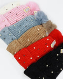 Pearl Chenille Beanie