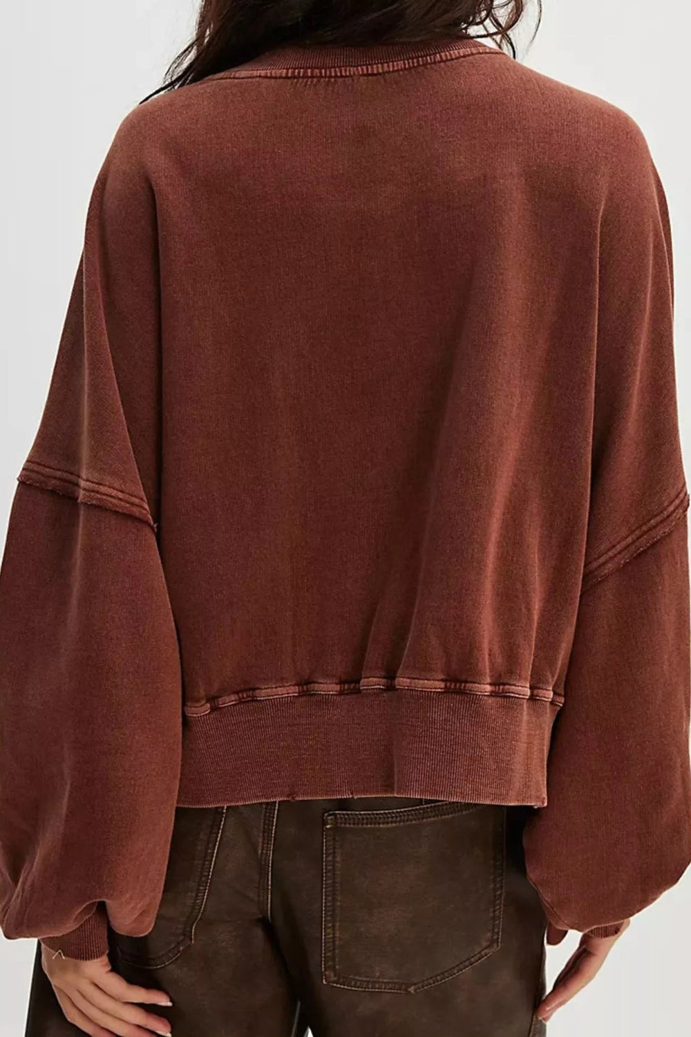 Dropped Shoulder Sweatshirt *Multiple Color Options*