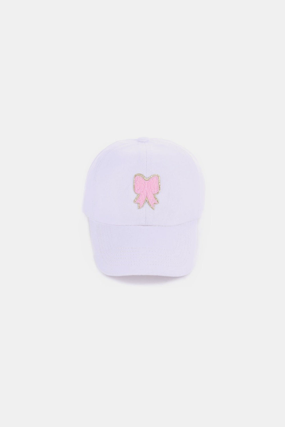 Bow Chenille Patch Cap *Multiple Color Options*