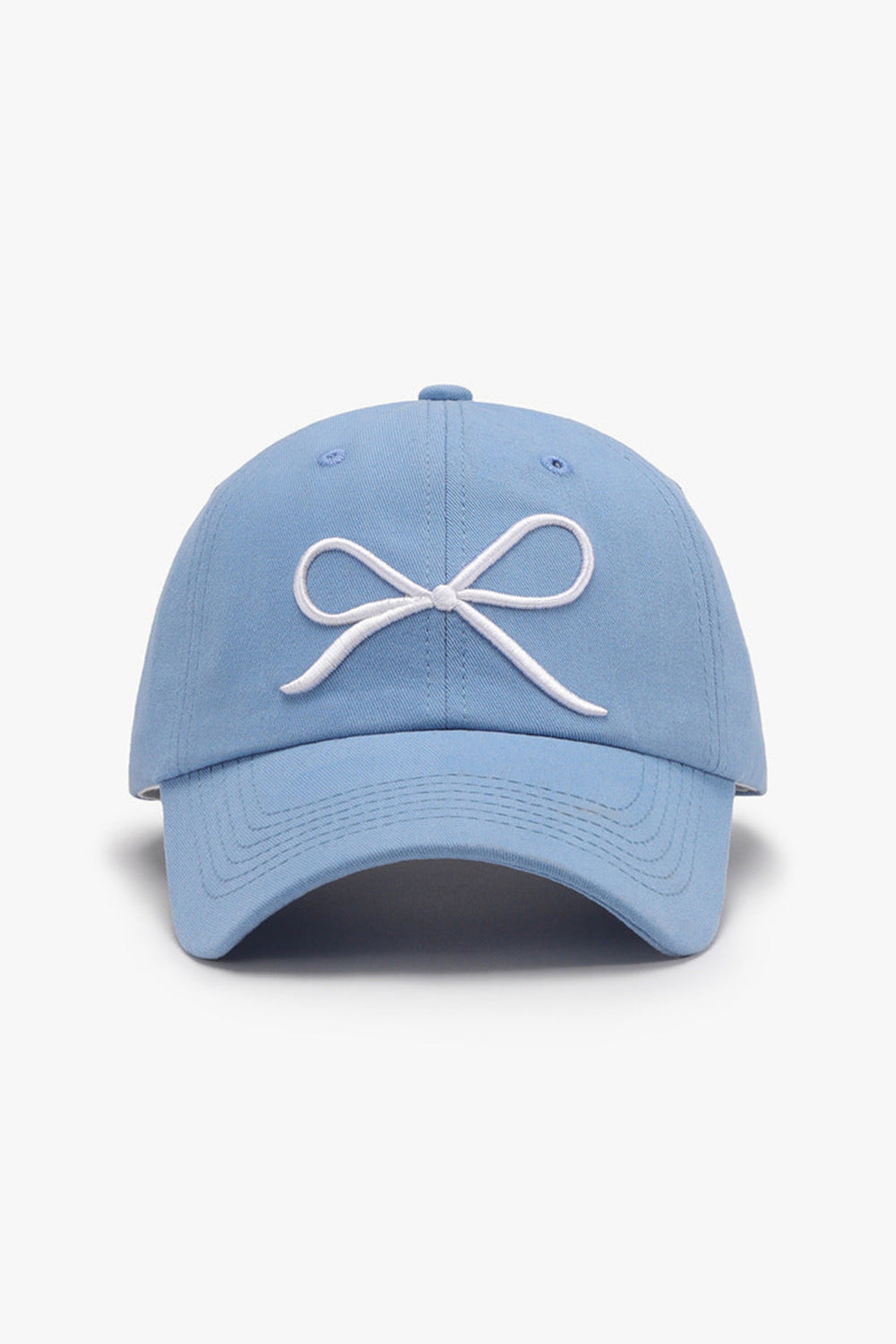 Bow Embroidered Baseball Cap *Multiple Color Options*