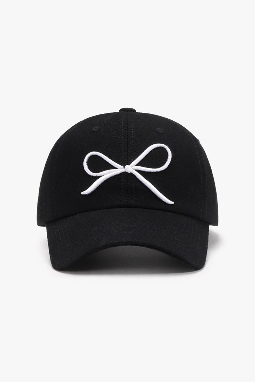 Bow Embroidered Baseball Cap *Multiple Color Options*