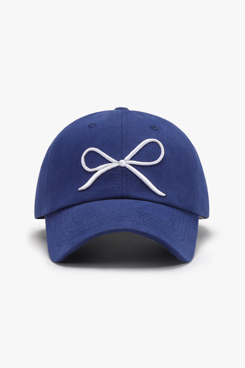 Bow Embroidered Baseball Cap *Multiple Color Options*