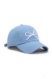 Bow Embroidered Baseball Cap *Multiple Color Options*